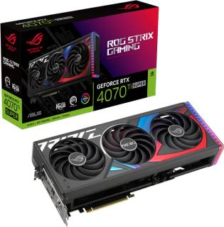 Видеокарта ASUS ROG Strix GeForce RTX 4070 Ti SUPER 16GB ROG-STRIX-RTX4070TIS-16G-GAMING