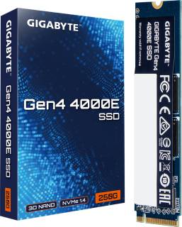 Внутренний HDD/SSD Gigabyte SSD 4000E 250GB M.2 2280 NVMe PCIe Gen4 x4 TLC G440E250G