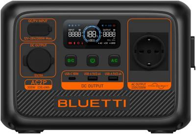 Зарядная станция BLUETTI AC2P Portable Power Station 300W/230,4Wh