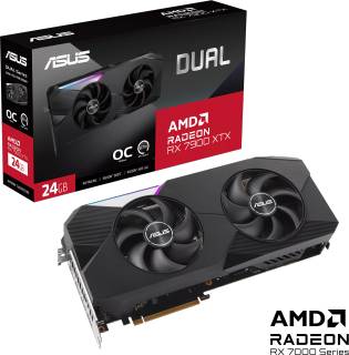 Видеокарта ASUS Dual Radeon RX 7900 XTX OC Edition 24GB DUAL-RX7900XTX-O24G