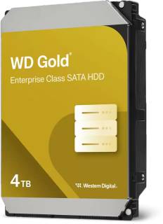 Накопитель Western Digital WD Gold 4TB 7200rpm 256MB WD4004FRYZ