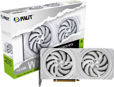 Видеокарта Palit GeForce RTX 4070 White 12GB NED4070019K9-1047L