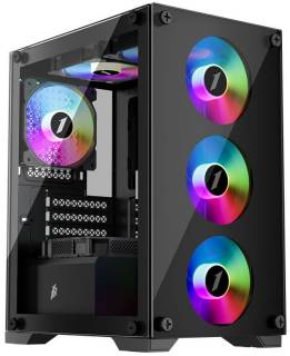 Корпус 1STPLAYER X2-M-3B1 Black