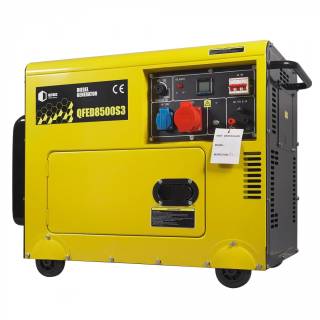 Генератор QUBE Diesel Generator 6.5kW QFED8500S3