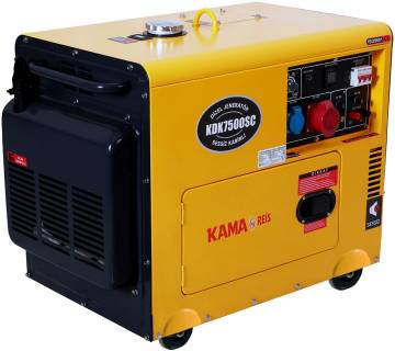 Генератор Kama by Reis Diesel Generator 6.9kVA KDK7500SC