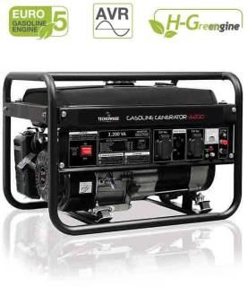 Генератор TecnoWare Gasoline Generator 3.2kVA FGE3200M