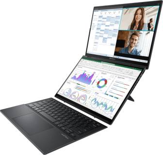 Ноутбук ASUS Zenbook DUO (2024) UX8406 Inkwell Gray UX8406MA-QL405W / 90NB12U1-M00NB0