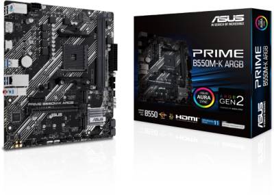 Материнская плата ASUS PRIME B550M-K ARGB