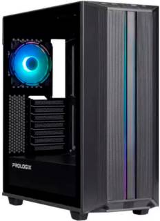 Корпус ProLogiX E122 Tempered Glass&Mesh Black