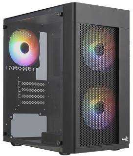 Корпус AeroCool Hexform FRGB 500W  (ACCX-PV38002.11) + VX Plus 500 500W Black