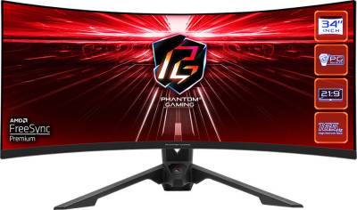 Монитор ASRock PG34WQ15R3A -34