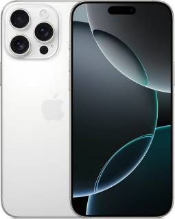 Смартфон Apple iPhone 16 Pro Max 256GB eSIM (MYW43) White Titanium