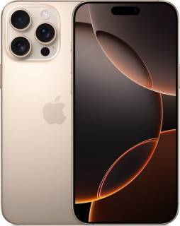 Смартфон Apple iPhone 16 Pro Max 256GB eSIM (MYW53 | MW5Y3) Desert Titanium