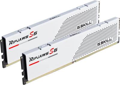 Память G.Skill Ripjaws S5 White DDR5 64GB (2x32GB) 5600MHz CL46 Kit F5-5600J4645A32GX2-RS5W