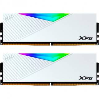 Оперативная память A-Data XPG Lancer RGB White DDR5 64GB (2x32GB) 6400MHz CL32 Kit AX5U6400C3232G-DCLARWH