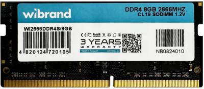 Память Wibrand So-Dimm DDR4 8GB 2666MHz CL19 WI2666DDR4S/8GB