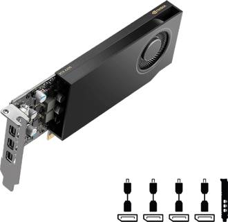 Видеокарта PNY NVIDIA RTX A400 4GB VCNRTXA400-SB