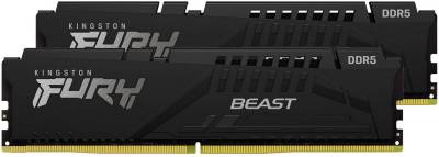Память Kingston FURY Beast Black EXPO DDR5 32GB (2x16GB) 6000MHz CL36 Kit KF560C36BBE2K2-32