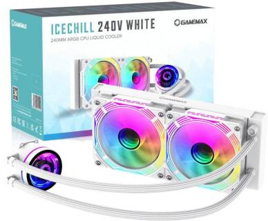 Кулер GAMEMAX IceChill 240V White
