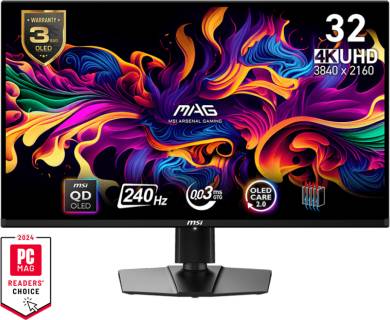 Монитор MSI MAG 321UPX QD-OLED 9S6-3DD39T-007 / 9S6-3DD39T-001