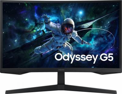 Монитор Samsung 27 Odyssey G5 G55C QHD Gaming (LS27CG554EUXEN)