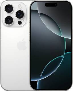Смартфон Apple iPhone 16 Pro 256GB eSIM (MYMH3) White Titanium