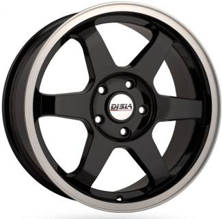 Диск Disla JDM 18x8 5x112 40 72.6 Black Diamond