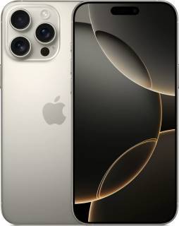 Смартфон Apple iPhone 16 Pro Max 1TB SIM + SIM (MYW23) Natural Titanium