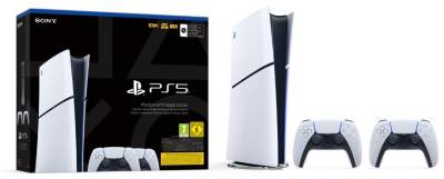 Консоль Sony PlayStation 5 Slim Digital Edition 1TB + DualSense Bundle 1000042065