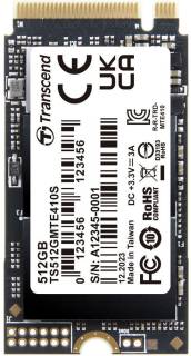 Накопитель Transcend SSD 410S 512GB M.2 2242 NVMe PCIe Gen4 x4 3D TLC TS512GMTE410S