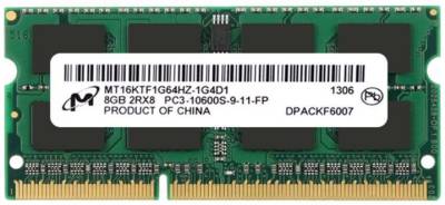 Память Micron So-Dimm DDR3 8GB 1333MHz CL9 MT16KTF1G64HZ-1G4D1