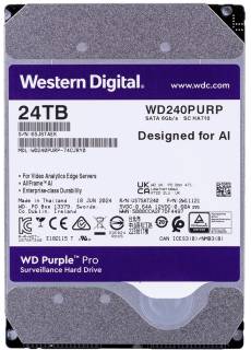Накопитель Western Digital WD Purple Pro 24TB 7200rpm 512MB WD240PURP