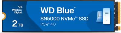 Накопитель Western Digital WD Blue SN5000 2TB M.2 2280 NVMe PCIe Gen4 x4 TLC WDS200T4B0E