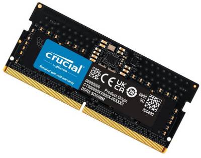 Память Crucial So-Dimm DDR5 8GB 5600MHz CL46 CT8G56C46S5T