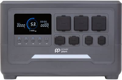 Зарядная станция PowerPlant Portable Power Station G24 2400W/2048Wh PB931392