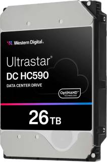 Накопитель Western Digital Ultrastar DC HC590 SE NP3 26TB 7200rpm 512MB WUH722626ALE6L4 / 0F65672