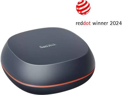 Накопитель SanDisk Desk Drive 4TB Black USB-C SDSSDT40-4T00-EM25