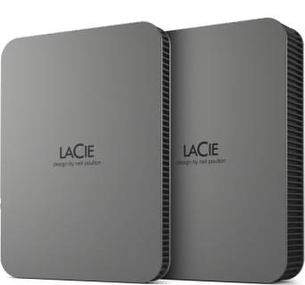 Накопитель LaCie Mobile Drive Secure 5TB Gray USB-C STLR5000400