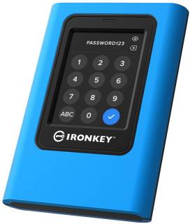 Накопитель Kingston IronKey Vault Privacy 80 SSD 960GB Blue USB 3.2 Type-C IKVP80ES/960G