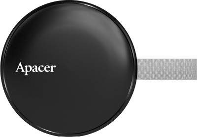 Накопитель Apacer Portable SSD AS725 Magnetic 1TB Black USB 3.2 Gen2 USB-C AP1TBAS725B-1