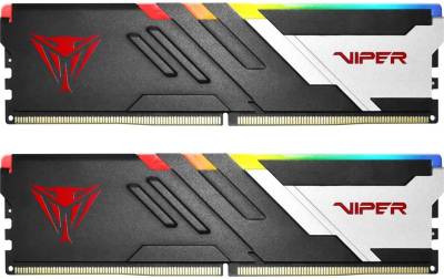 Память Patriot Viper Venom RGB DDR5 64GB (2x32GB) 6000MHz CL36 Kit PVVR564G600C36K