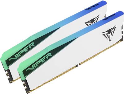 Память Patriot Viper Elite 5 White DDR5 32GB (2x16GB) 5600MHz CL36 Kit VEB532G5636KW