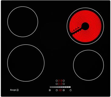 Варочная поверхность BORGIO VC 604  Black SLA