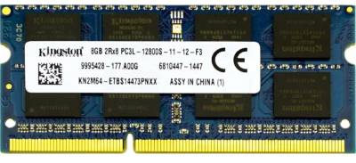 Память Kingston So-Dimm DDR3 8GB 1600MHz CL11 KN2M64-ETB