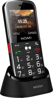 Телефон Nomi i220 Dual Sim Black i220_Black