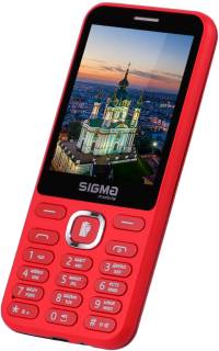 Телефон Sigma X-style 31 Power Type-C Dual SIM Red 4827798855058