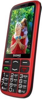 Телефон Sigma Comfort 50 Optima Type-C Dual Sim Red 4827798122327