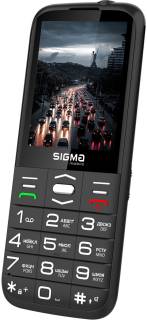 Телефон Sigma Comfort 50 Grace Type-C Dual Sim Black 4827798121818