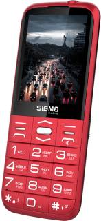 Телефон Sigma Comfort 50 Grace Type-C Dual Sim Red 4827798121825