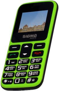 Телефон Sigma Comfort 50 HIT 2020 Dual Sim Green 4827798120941